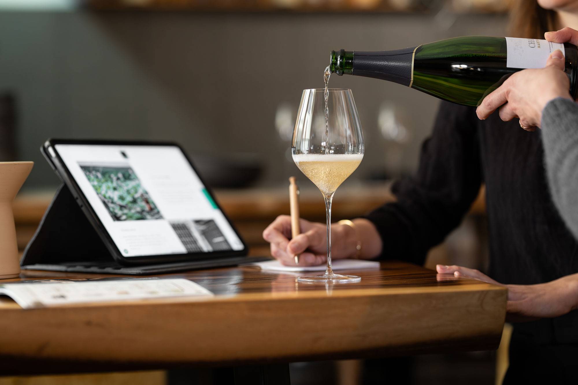 Tablette Chammpagne